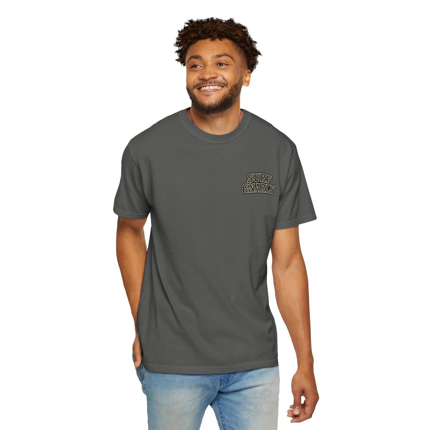 Surf Gnarly - Beach Logo Tee
