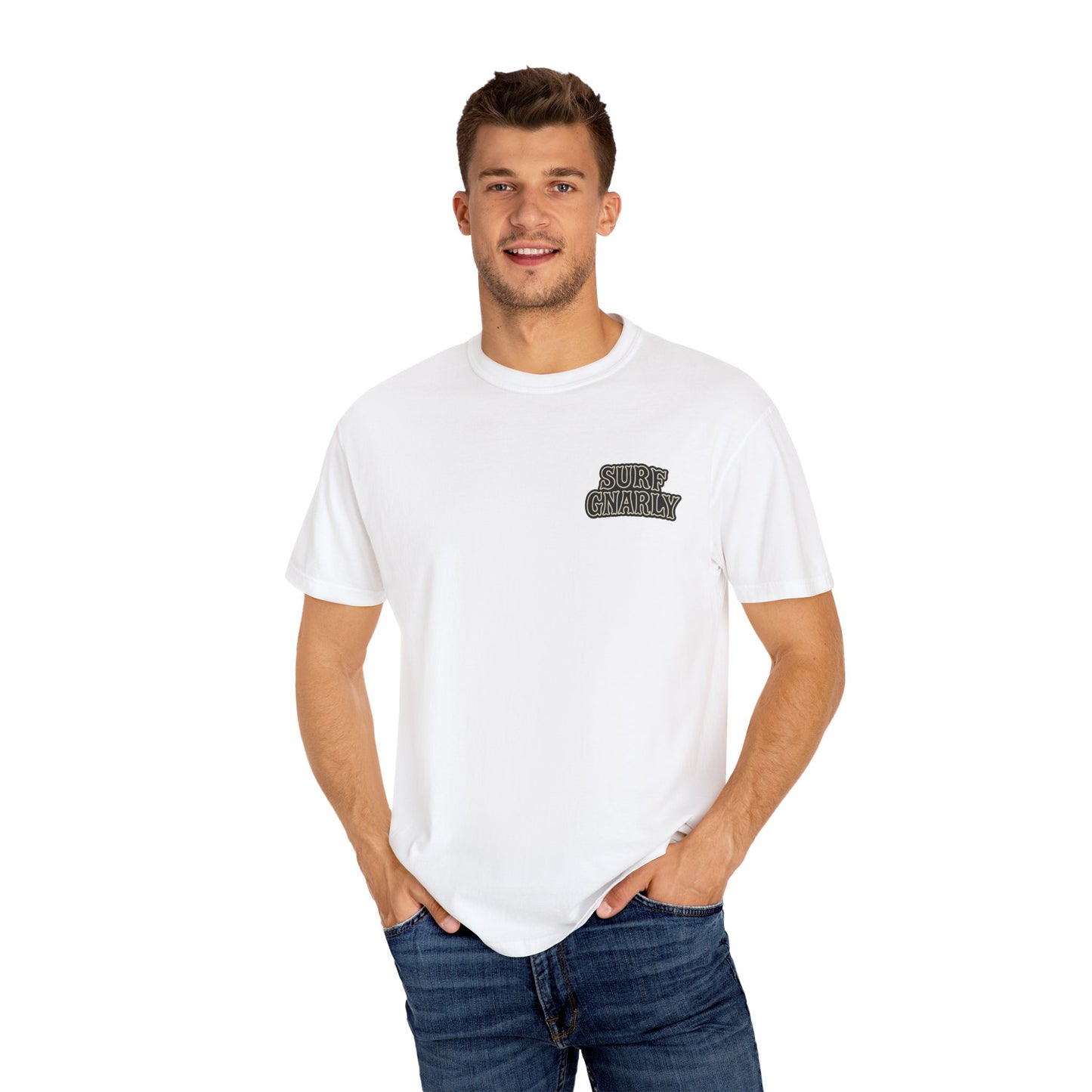 Surf Gnarly - Beach Logo Tee