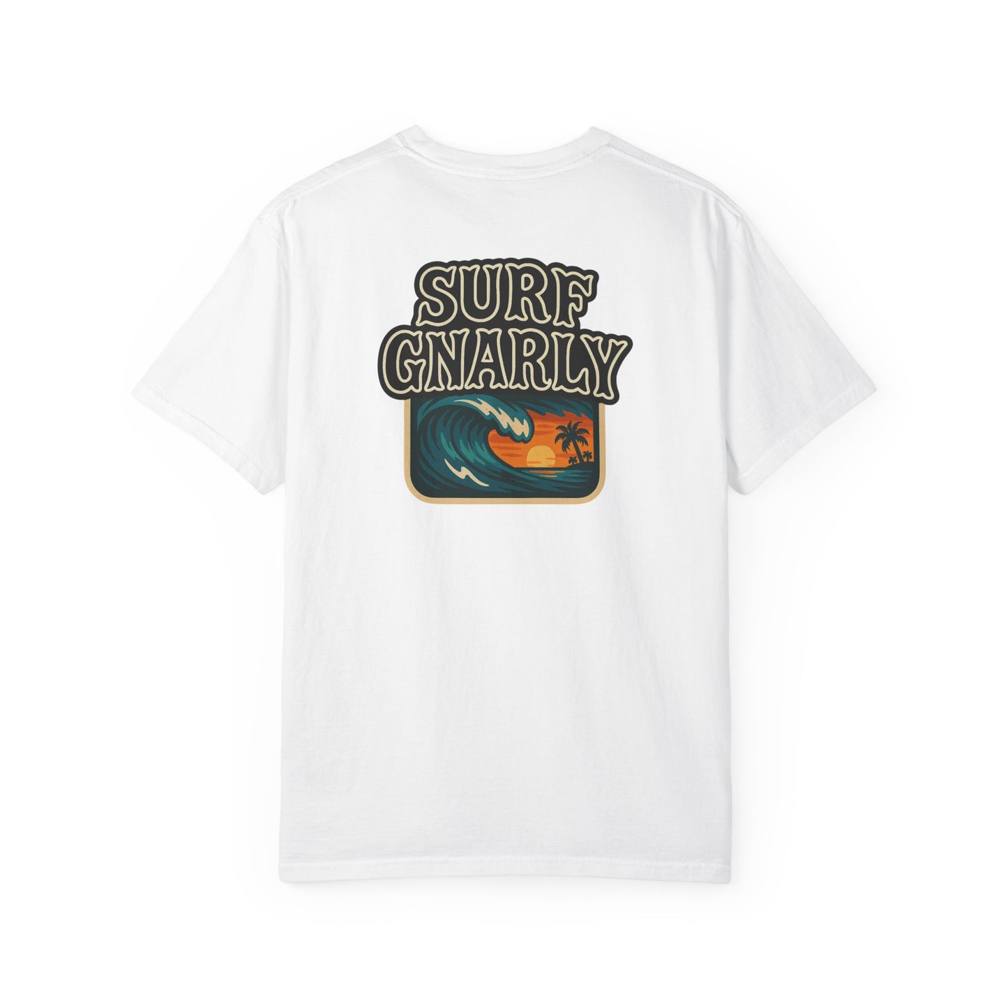 Surf Gnarly - Beach Logo Tee